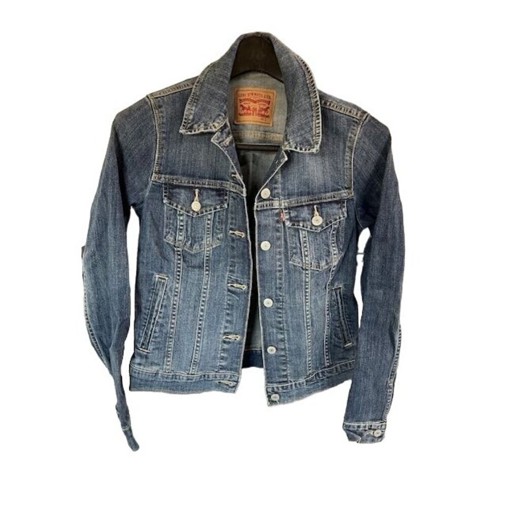Levi Strauss & Co. Women's Denim Jacket Size S - Classic Style Lightweight‎